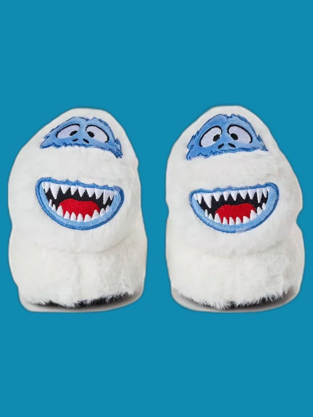 Abominable Snowman Slippers Toddler Boys SIZE 2 NEW